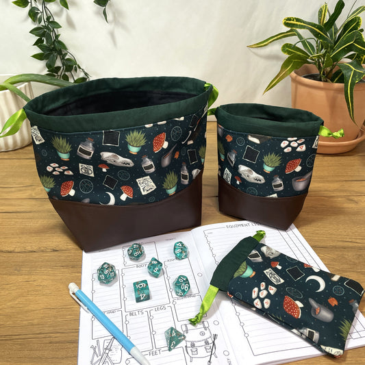 Druidic Nature Dice Bags