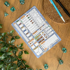 Fighter's Arsenal A5 Pathfinder Skill Card set