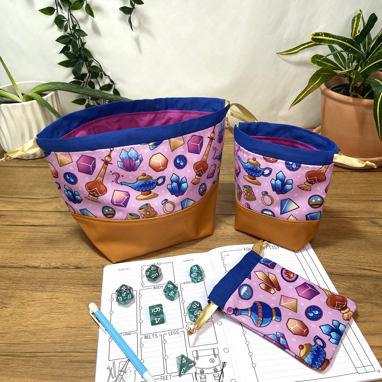 Genielock Dice Bags