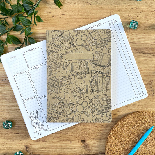 Fantasy Library A5 Character Book