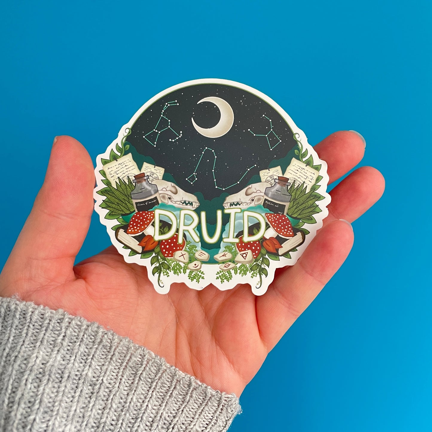 Druid Vinyl Sticker
