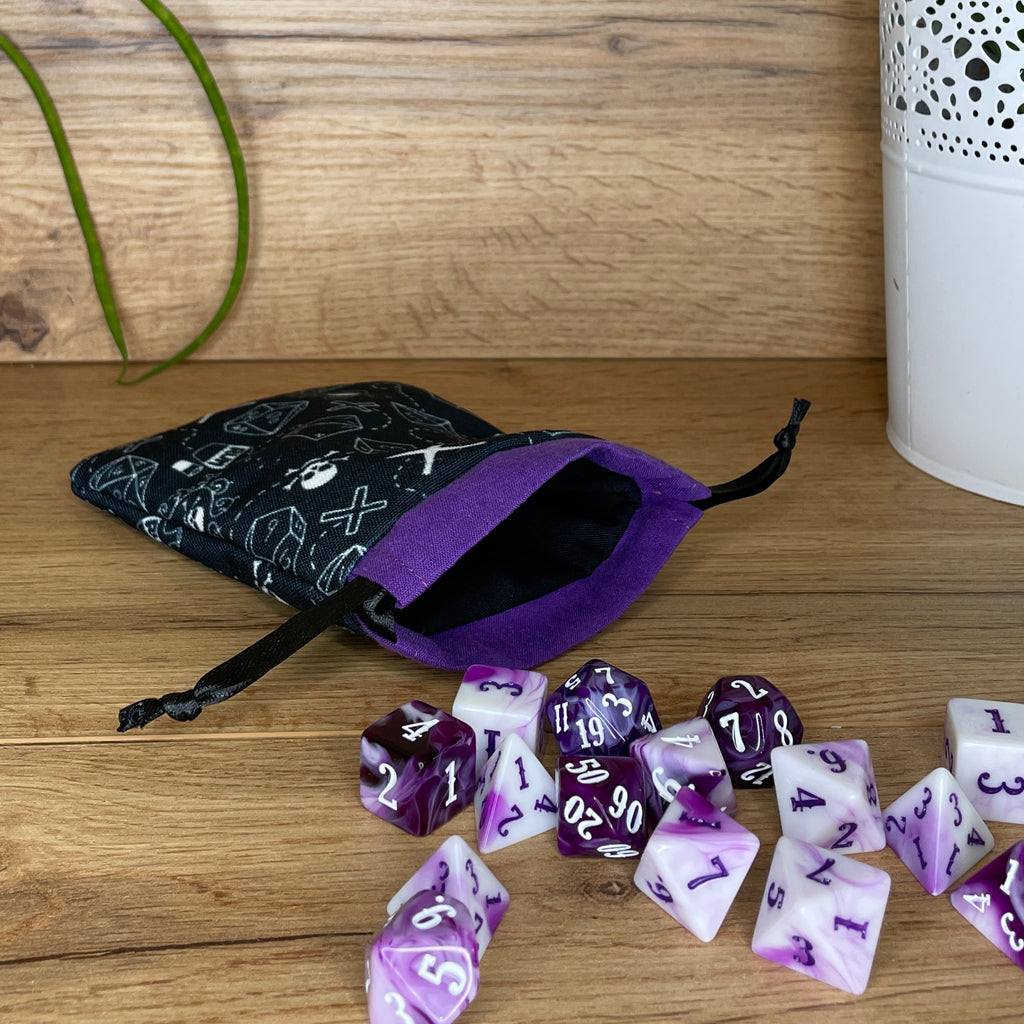Gothic Pirate Dice Bags