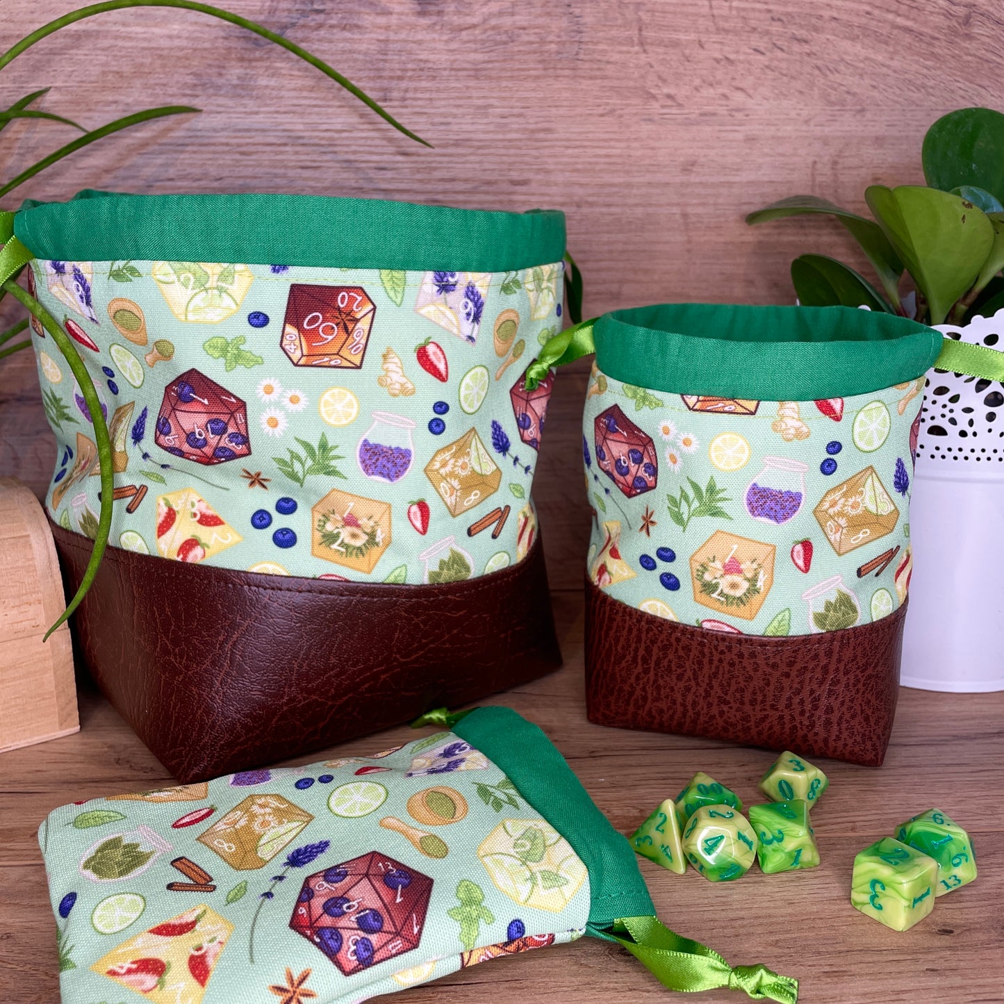 Tea Dice Dice Bags