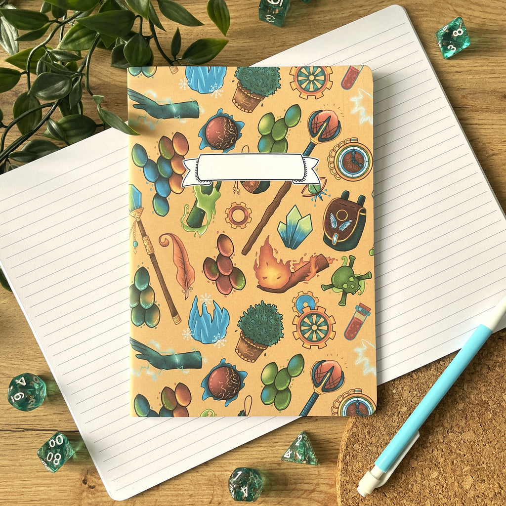 Sorcerer's Lineage A5 Notebook
