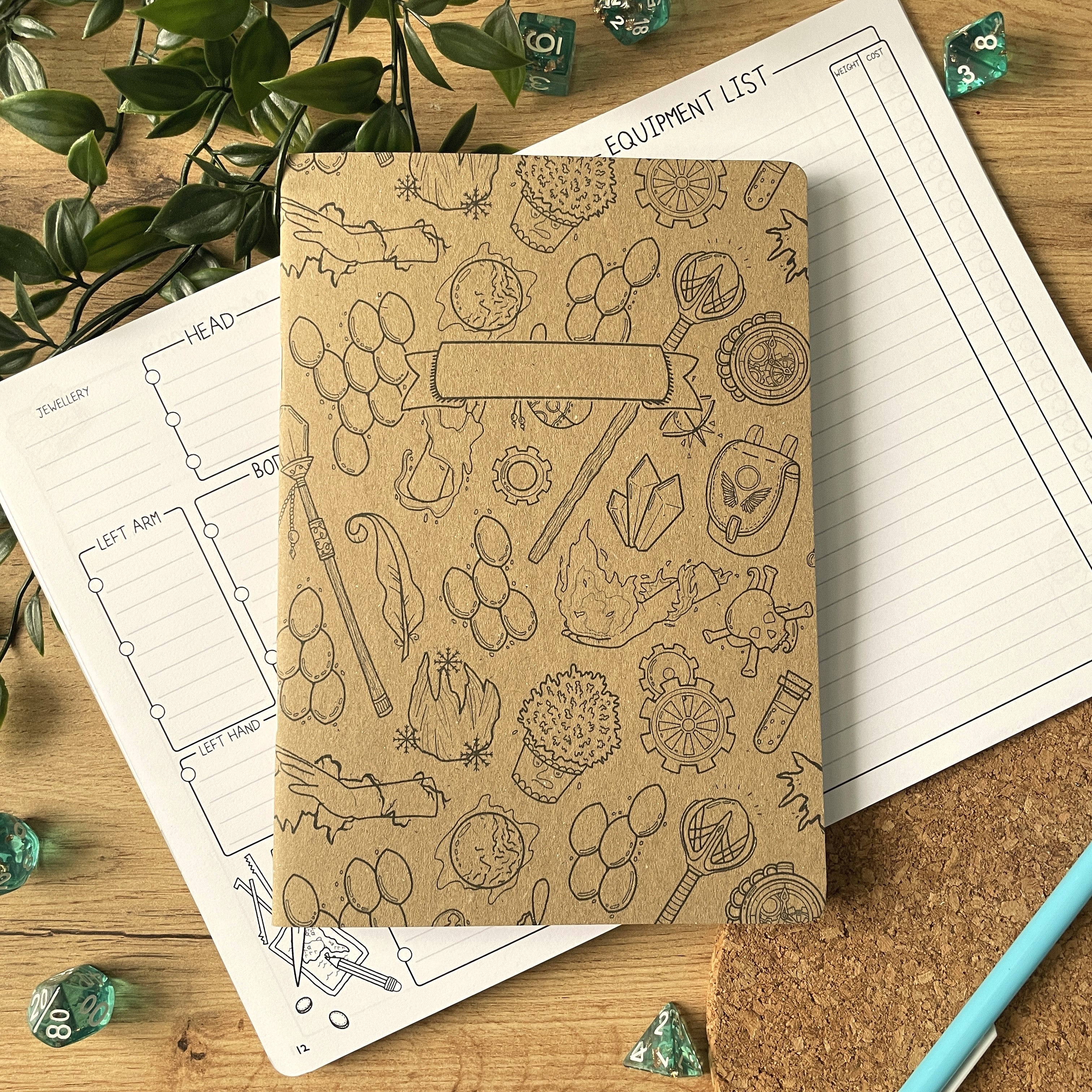 Sorcerer's Lineage A5 Character Book