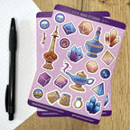 Genielock A6 Sticker set