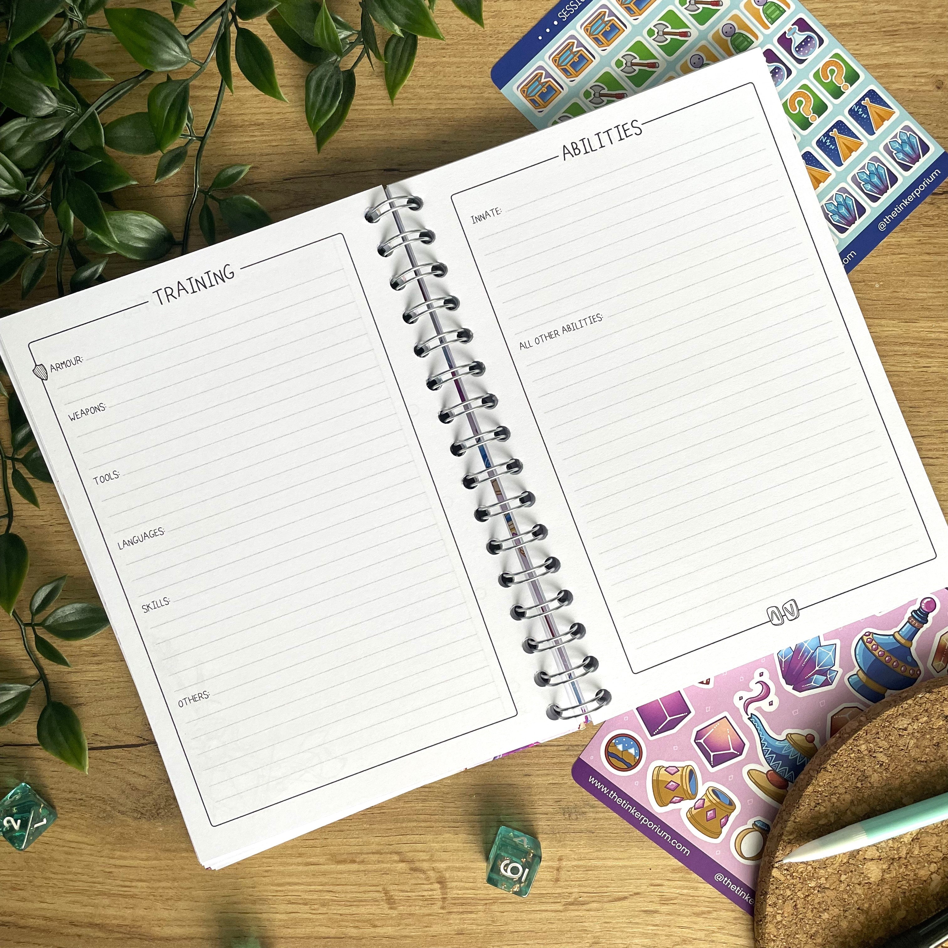 Genielock A5 Campaign Journal
