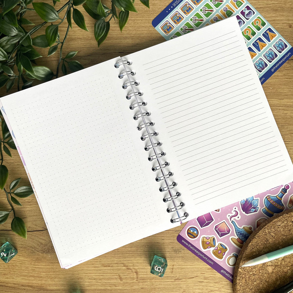 Genielock A5 Campaign Journal