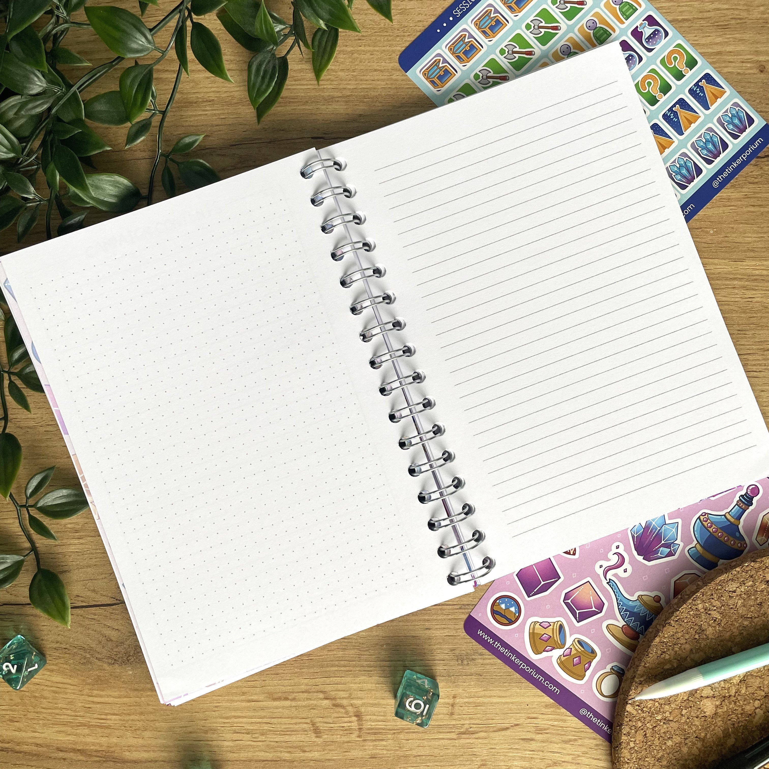 Genielock A5 Campaign Journal