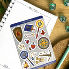 Cleric's Doctrine A6 Sticker set