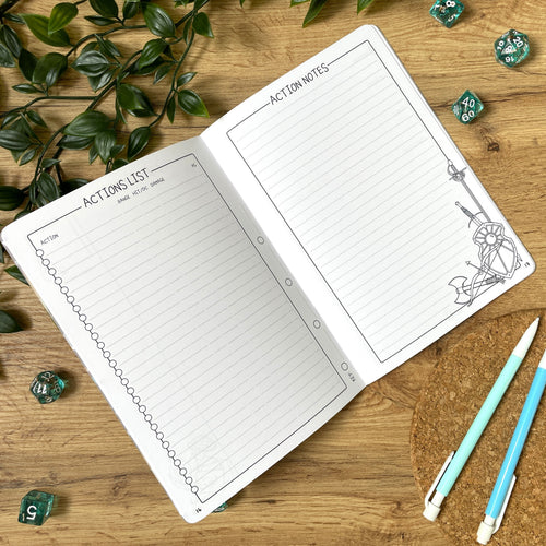 Bardic Musings A5 Kraft Character Book