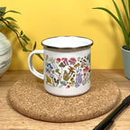 Mushroom Medley Enamel Mug