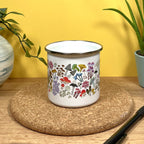 Mushroom Medley Enamel Mug