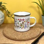 Mushroom Medley Enamel Mug