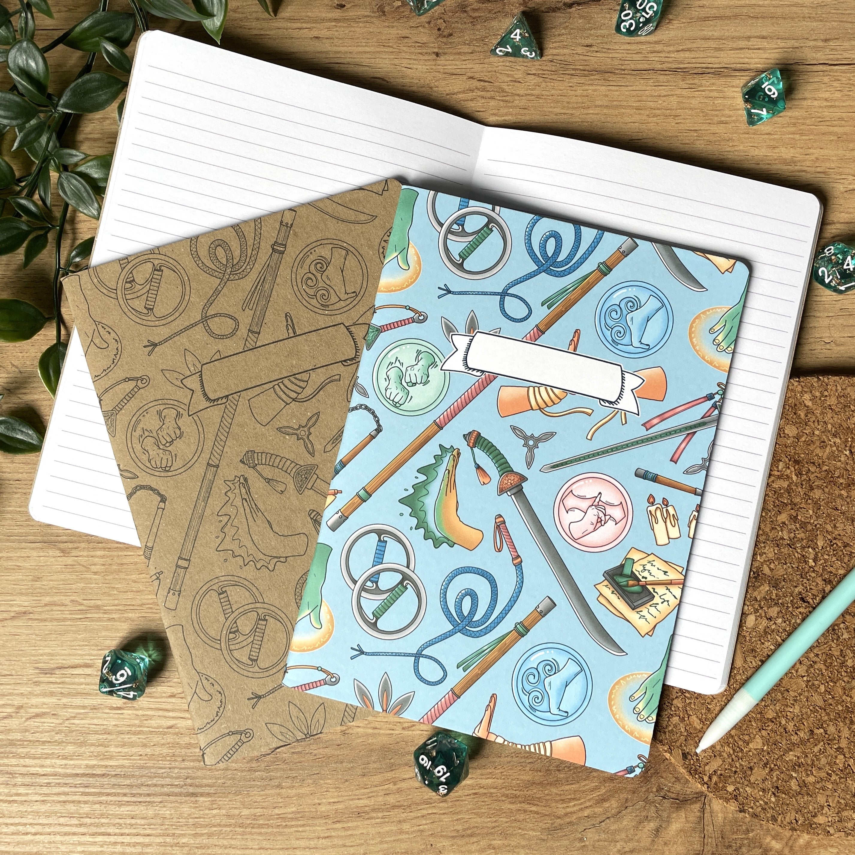 Monk's Enlightening A5 Notebook