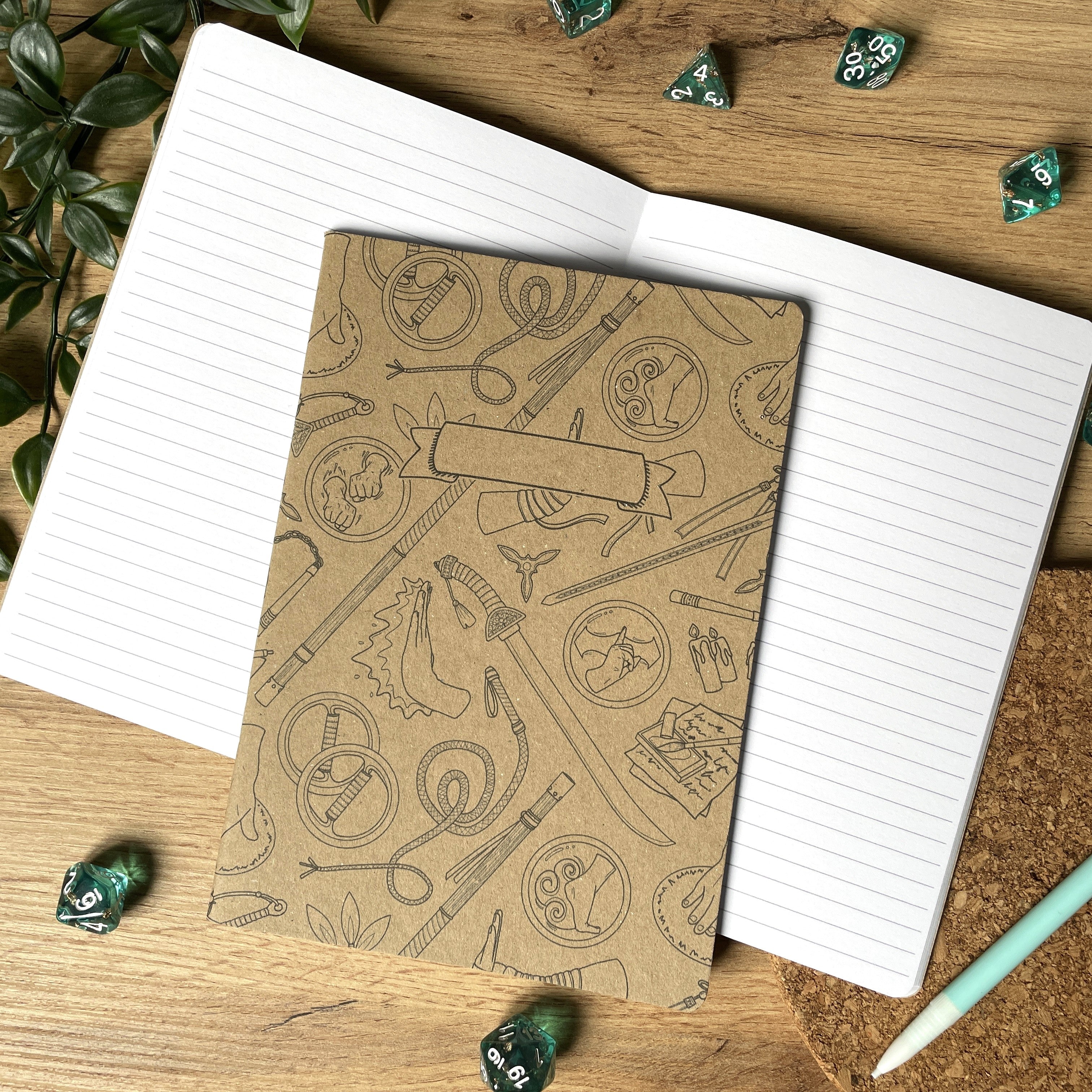 Monk's Enlightening A5 Notebook