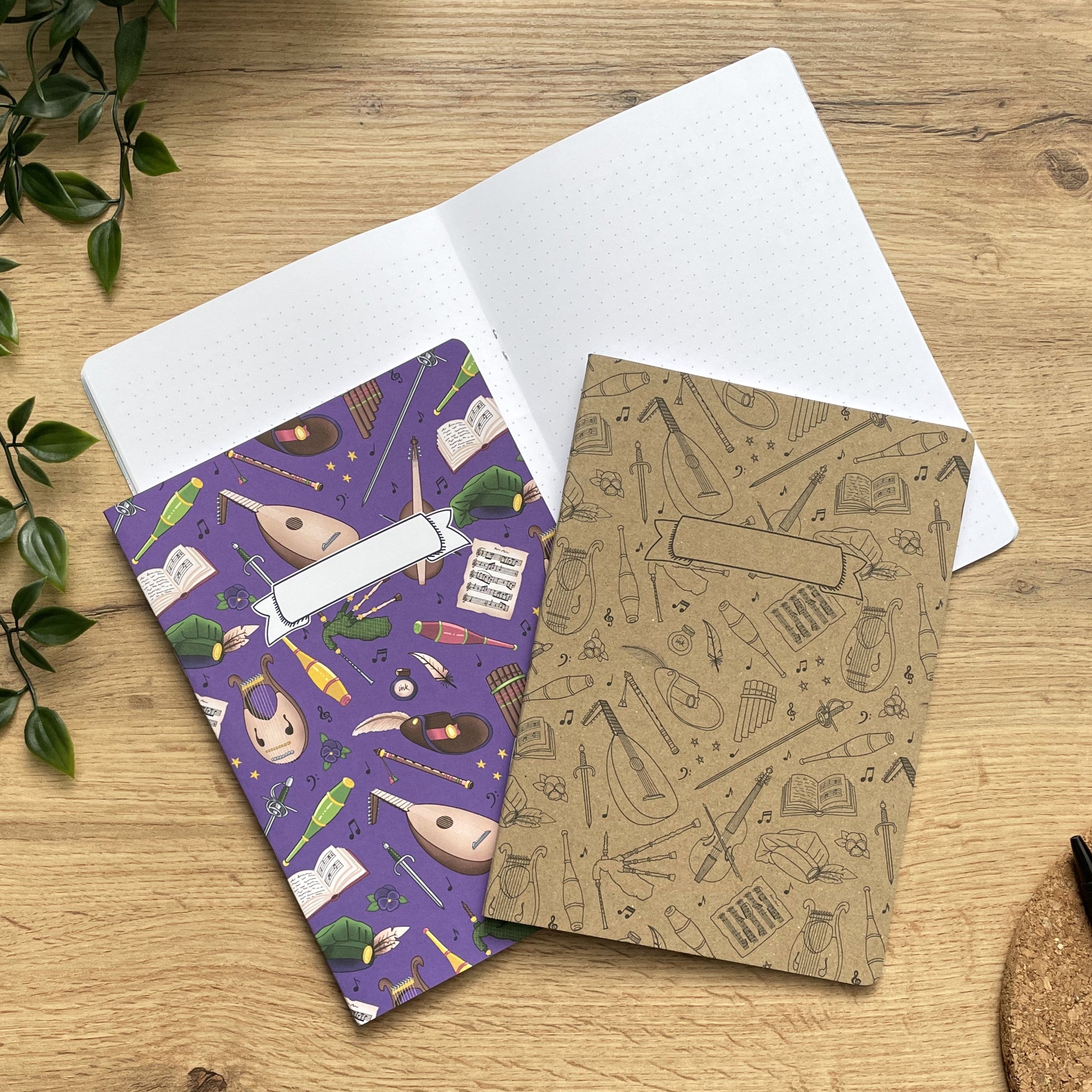 Bardic Musings A5 Notebook