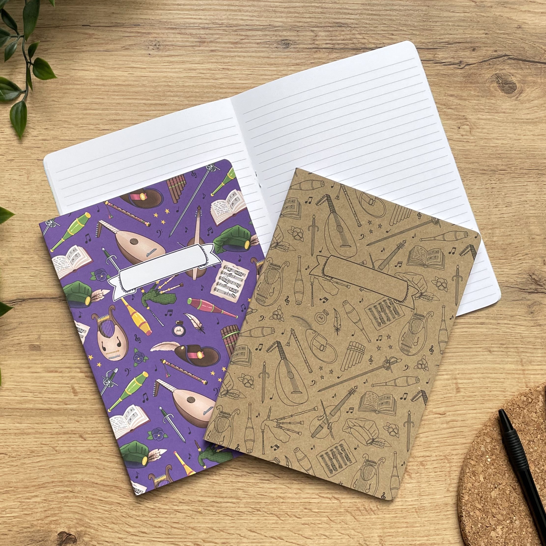 Bardic Musings A5 Notebook