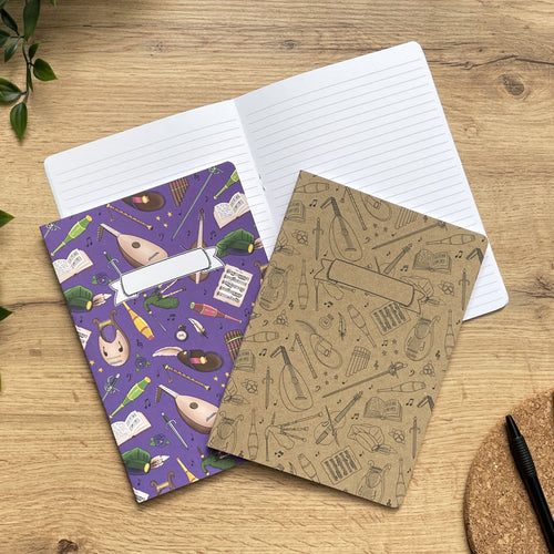 Bardic Musings A5 Notebook