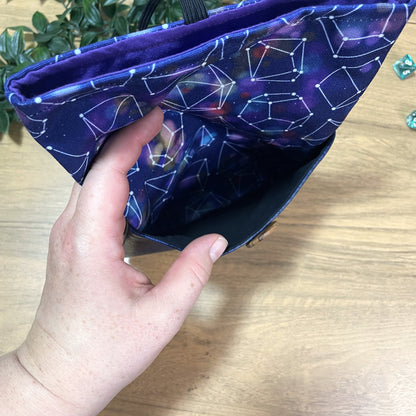 Starry Dice Book Sleeve