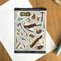 Artificer's Workshop A6 Sticker set