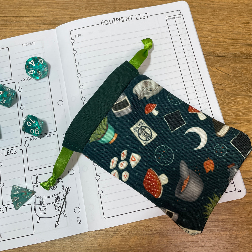 Druidic Nature Dice Bags