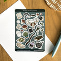 Druidic Nature A6 Sticker set