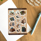 Fantasy Library A6 Sticker set