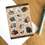 Fantasy Library A6 Sticker set
