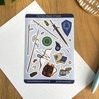 Fighter's Arsenal A6 Sticker set