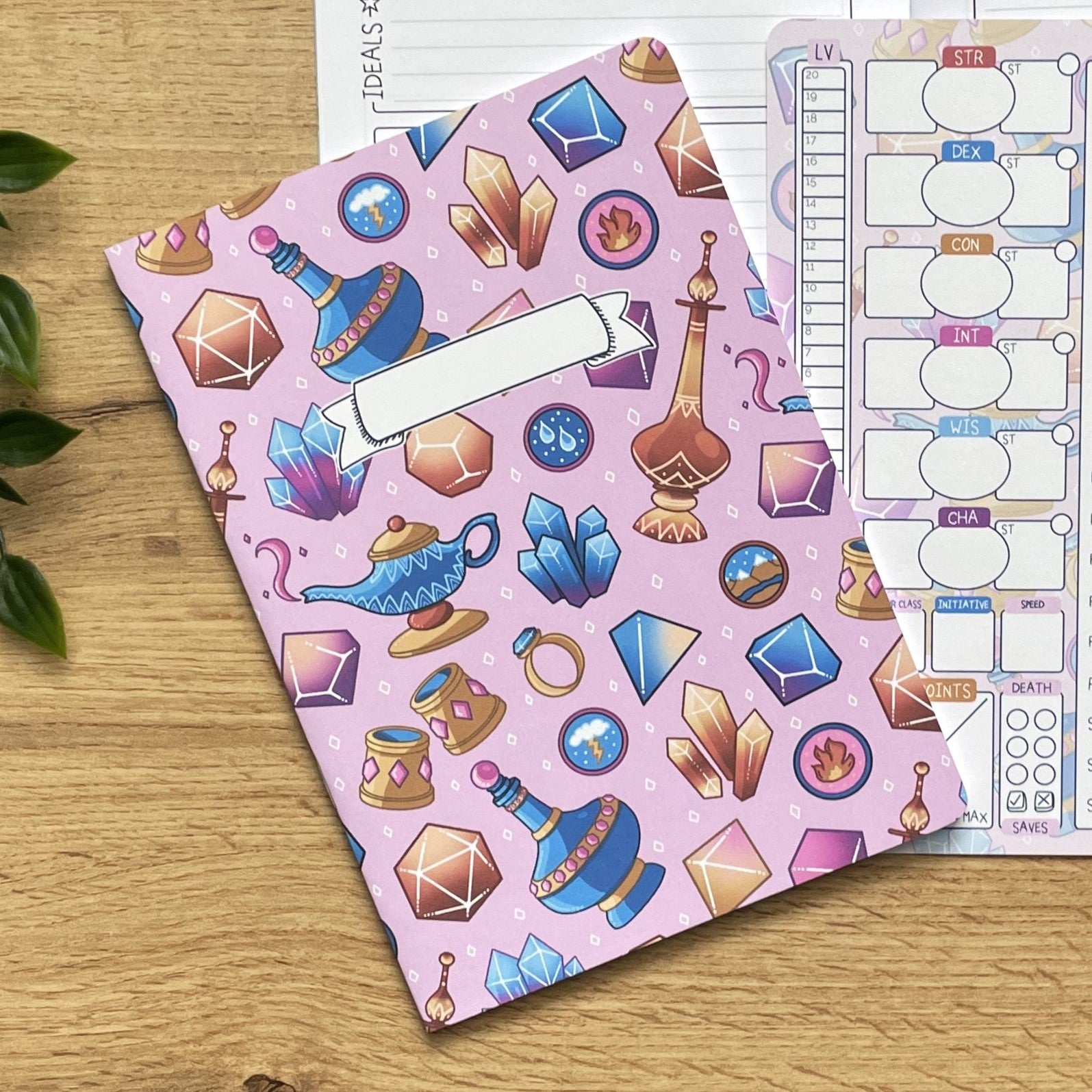 Genielock A5 Character Book