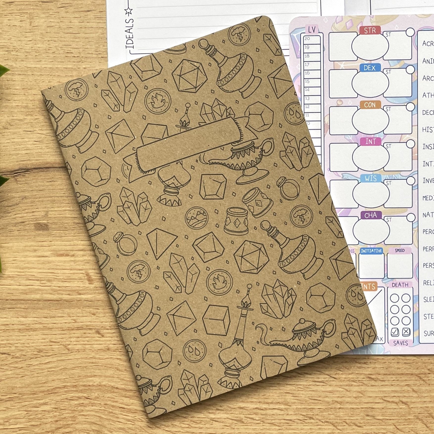 Genielock A5 Character Book