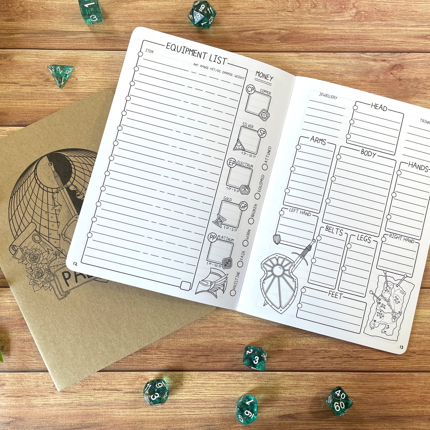 Paladin's Oath A5 D&D5e Character Book