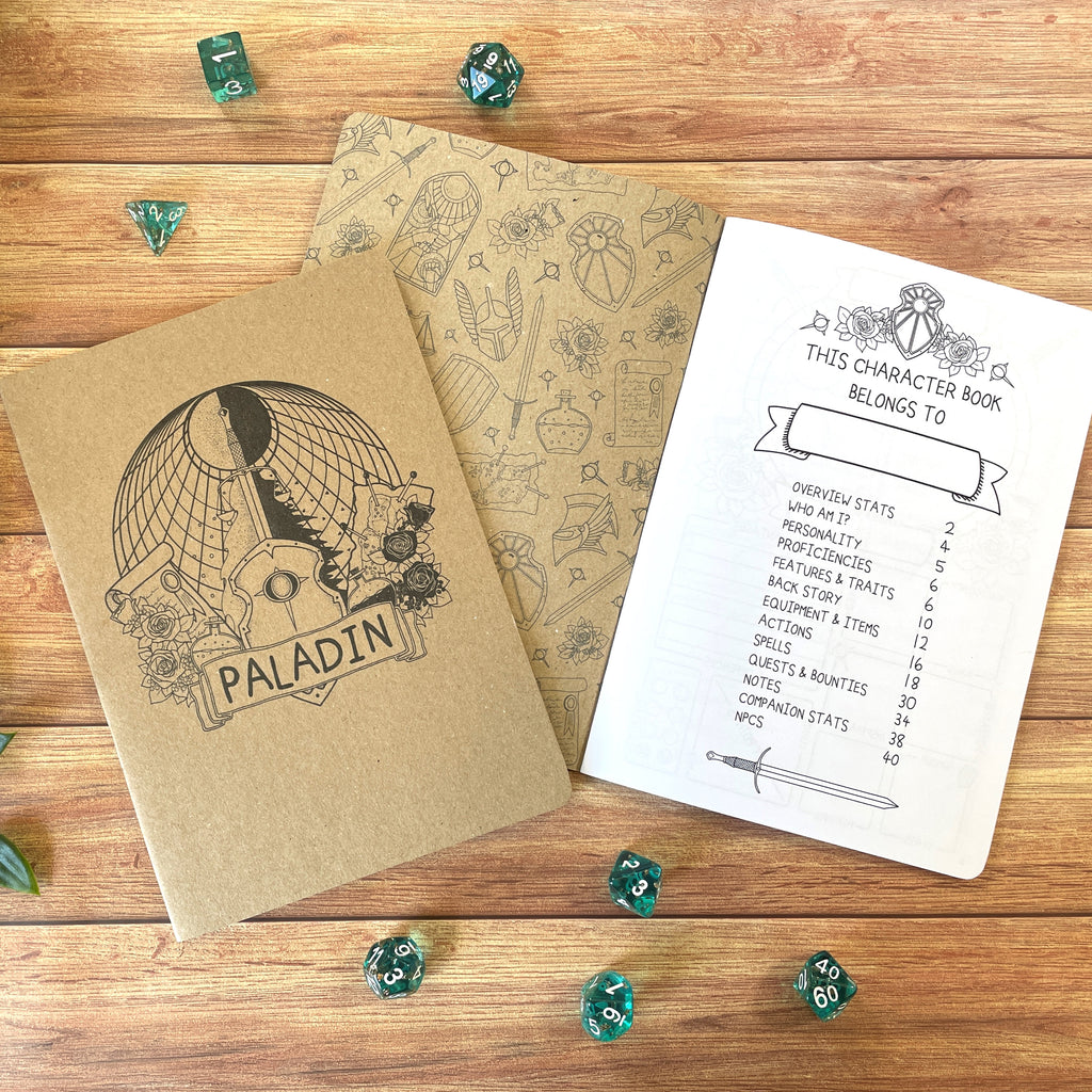 Paladin's Oath A5 D&D5e Character Book