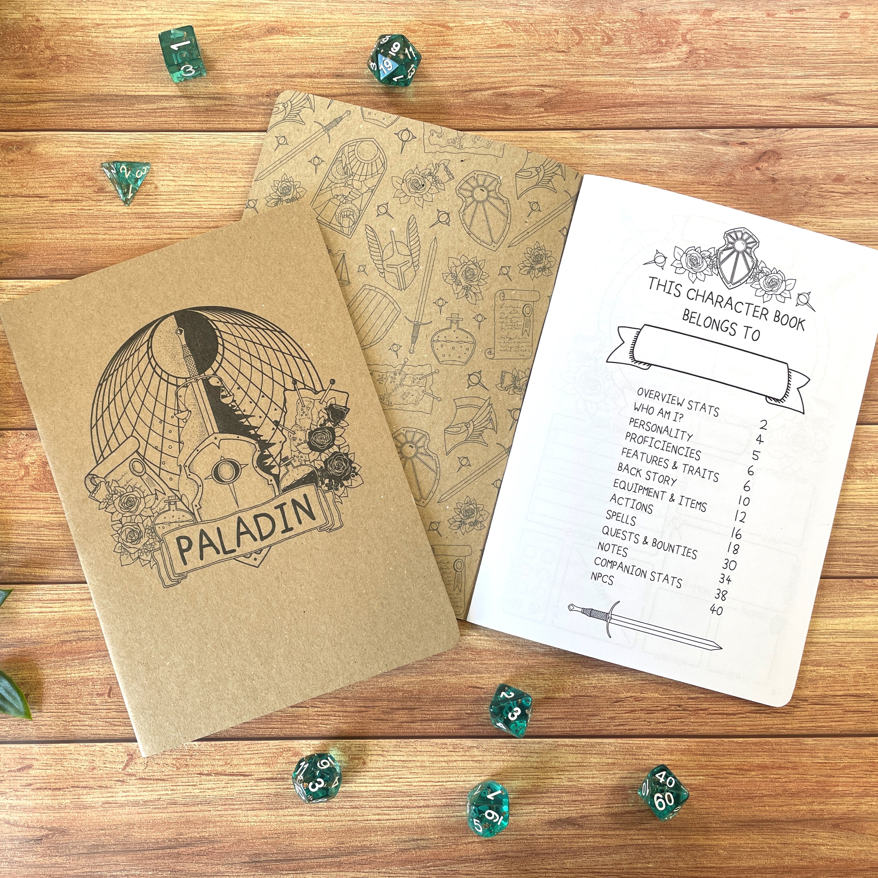Paladin's Oath A5 D&D5e Character Book