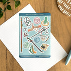 Monk's Enlightening A6 Sticker set