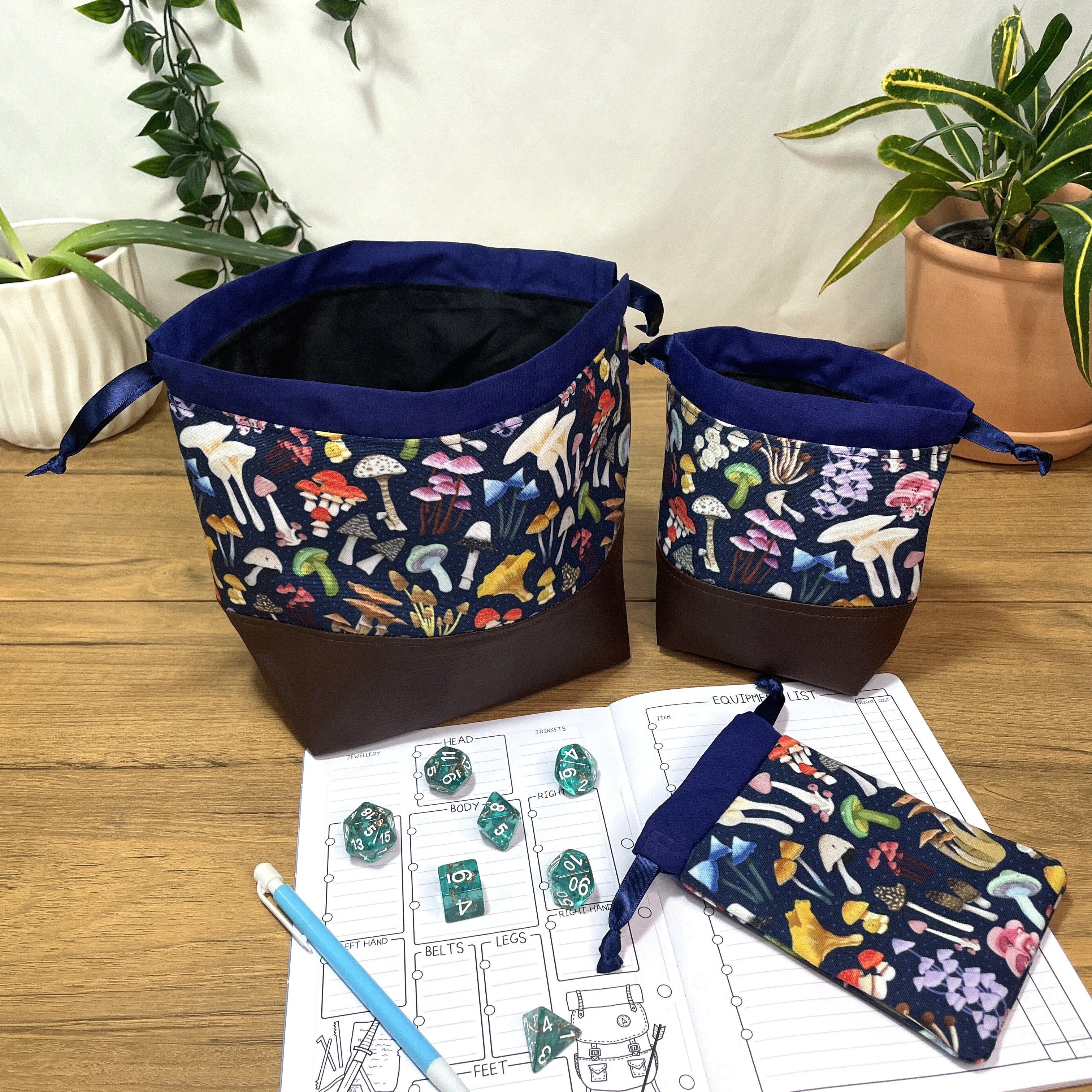 Mushroom Medley Dice Bags