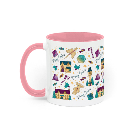 Merry Critmas in Pink Mug of Holding