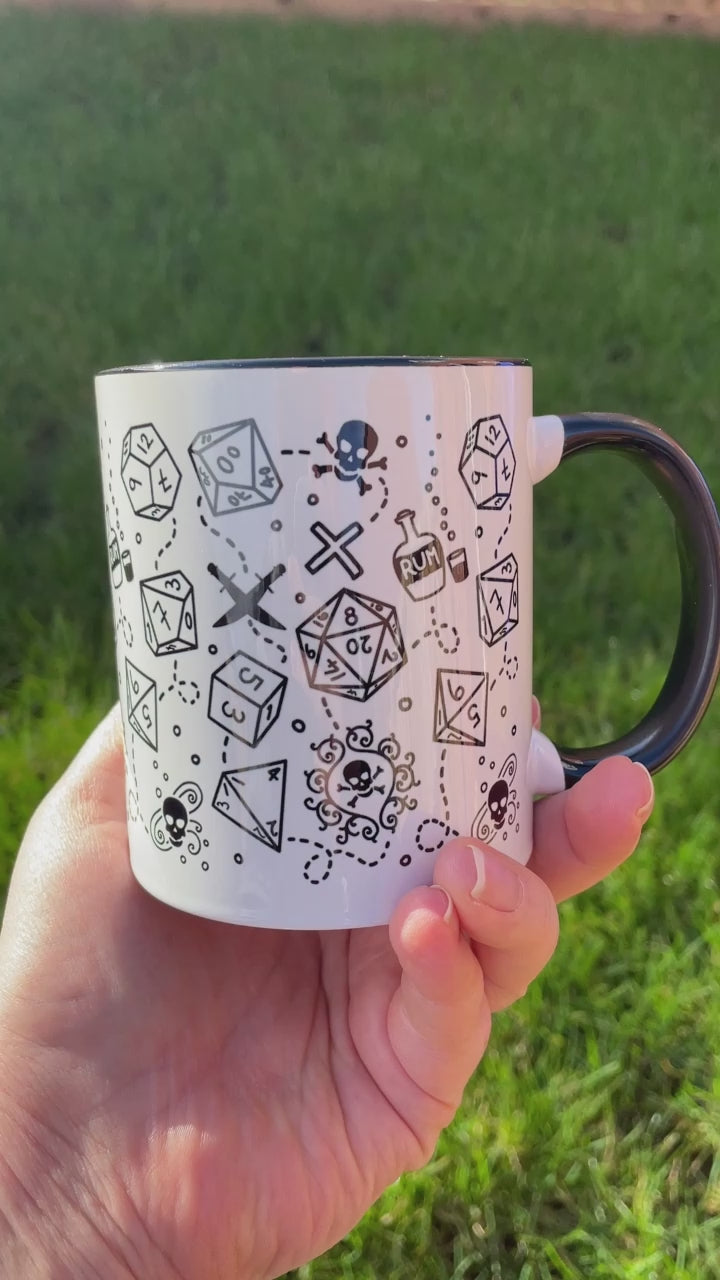 Gothic Pirate Mug of Holding