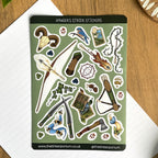 Ranger's Stride A6 Sticker set