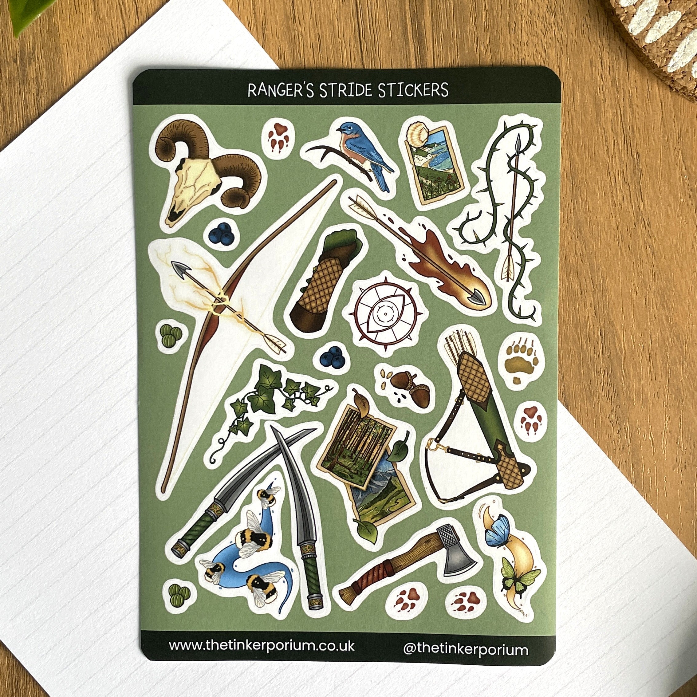 Ranger's Stride A6 Sticker set