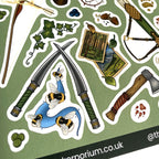 Ranger's Stride A6 Sticker set