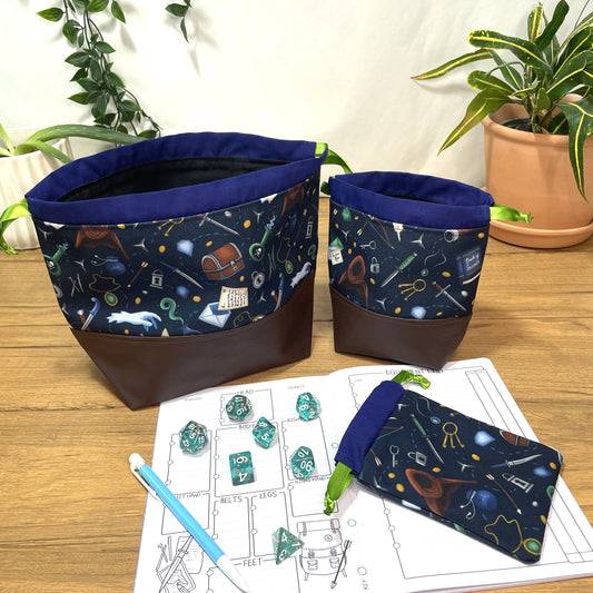 Rogue's Racket Dice Bags