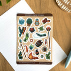 Sorcerer's Lineage A6 Sticker set