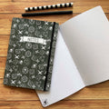 Gothic Pirate A5 Dotted Notebook with Strap