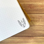 Paladin's Oath A5 Dotted Notebook with Strap