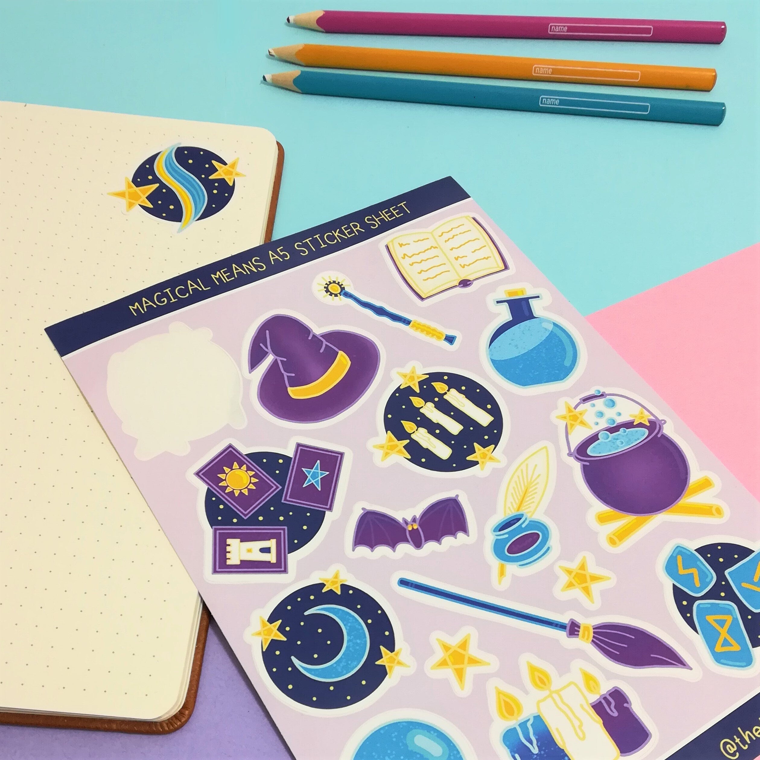 Magical Means A5 Planner Sticker set