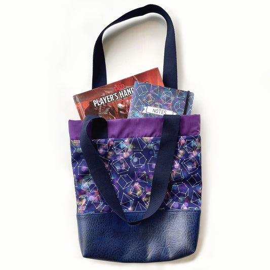 Starry Dice Tote Bag