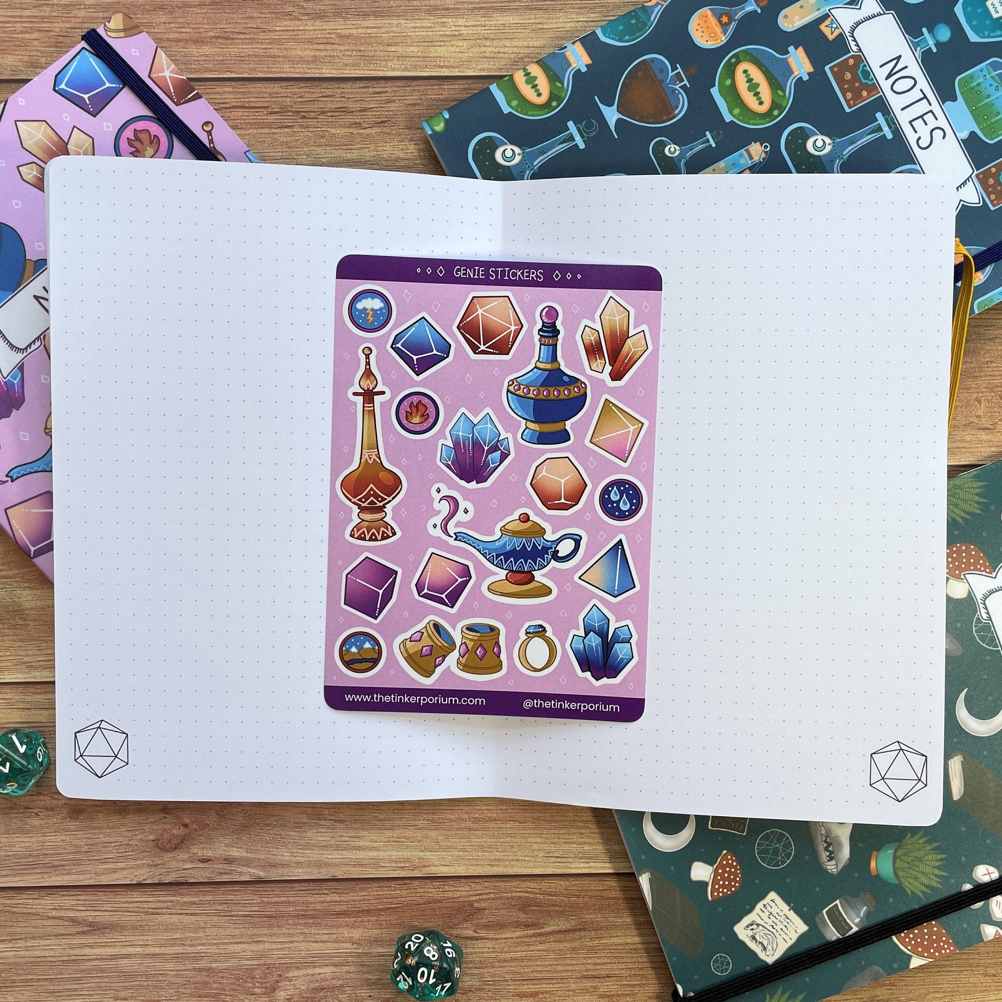 Genielock A6 Sticker set