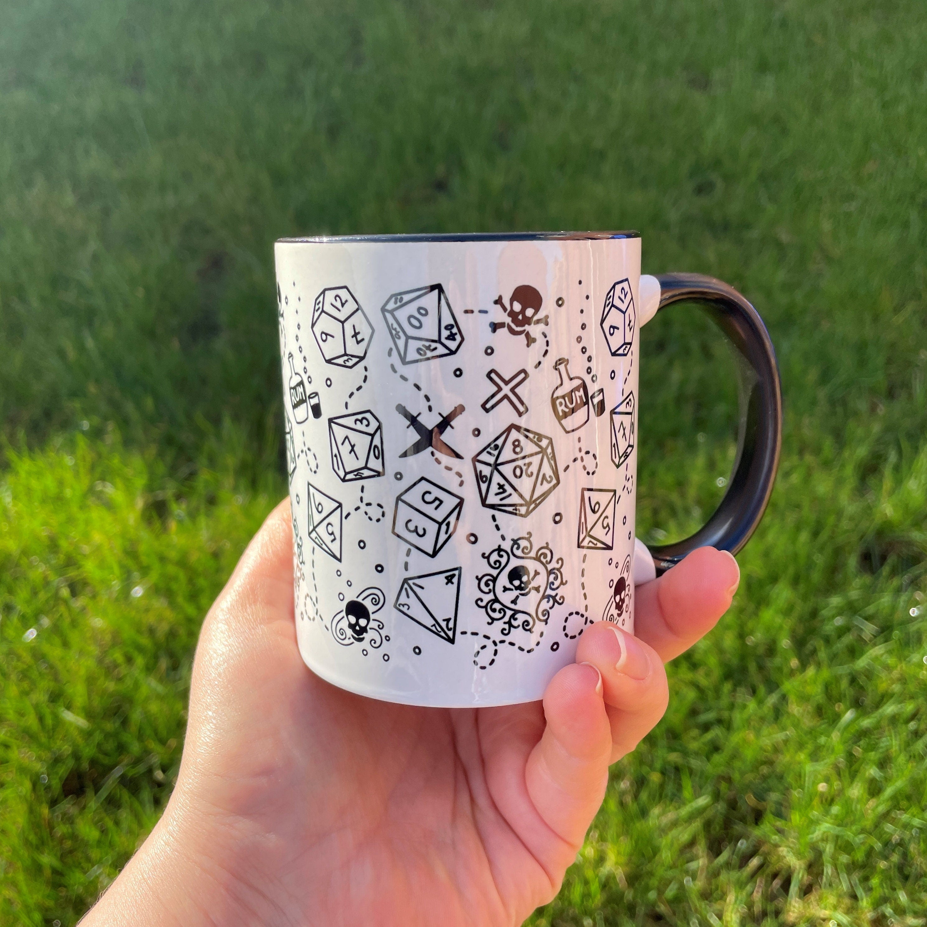 Gothic Pirate Mug of Holding